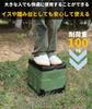 CAMPWAY Portable Toilet Seat Emergency Car Camping Goods Foldable 12 Disposal Bags Included Lid Emergency Toilet Disaster Prevention Toilet Temporary