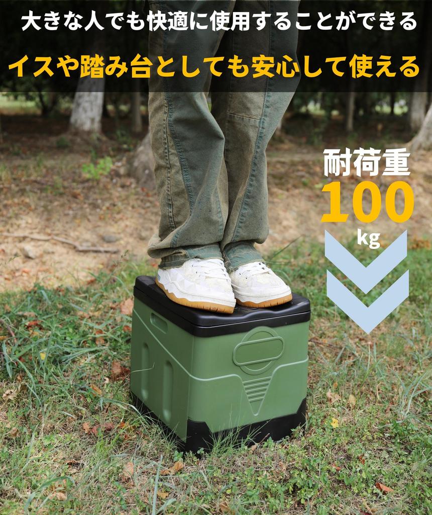 CAMPWAY Portable Toilet Seat Emergency Car Camping Goods Foldable 12 Disposal Bags Included Lid Emergency Toilet Disaster Prevention Toilet Temporary