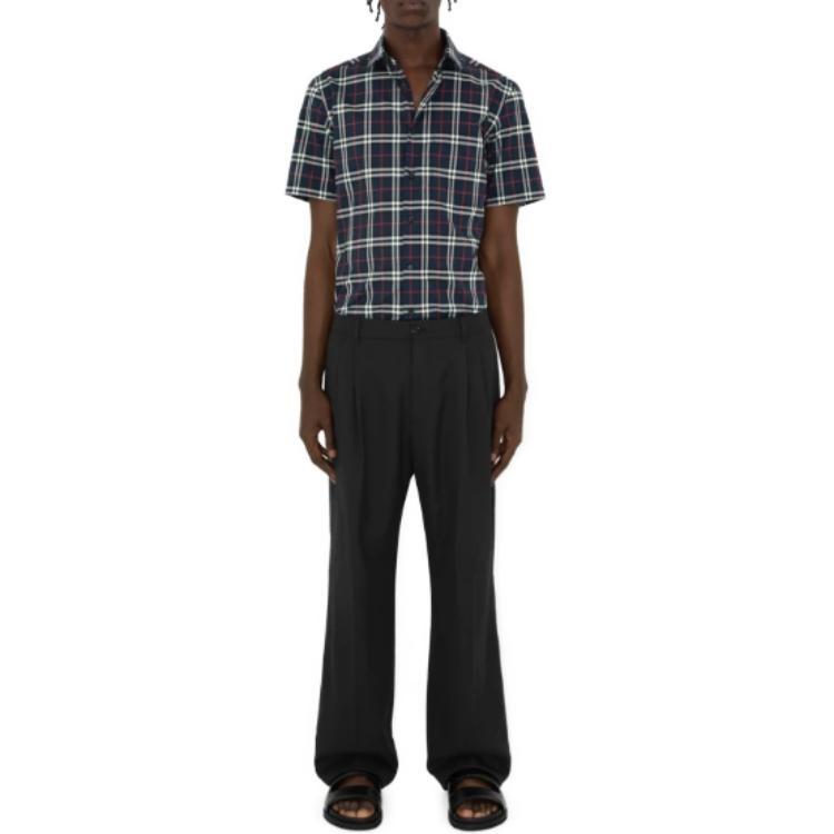 Burberry Check-print Cotton Shirt Men's 80795901