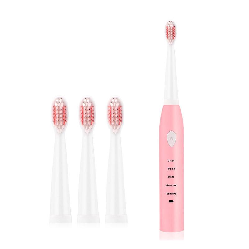 Premium Electric Toothbrush With Acoustic Vibration And Dual Clean Crest Technology