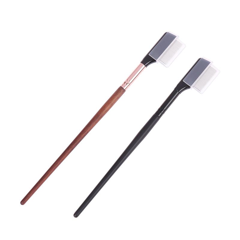 Eyelash Beauty Separator Portable Eyelash Brush Comb Mascara Curl Eye Lash Stainless Steel Eyelash Combing Tools