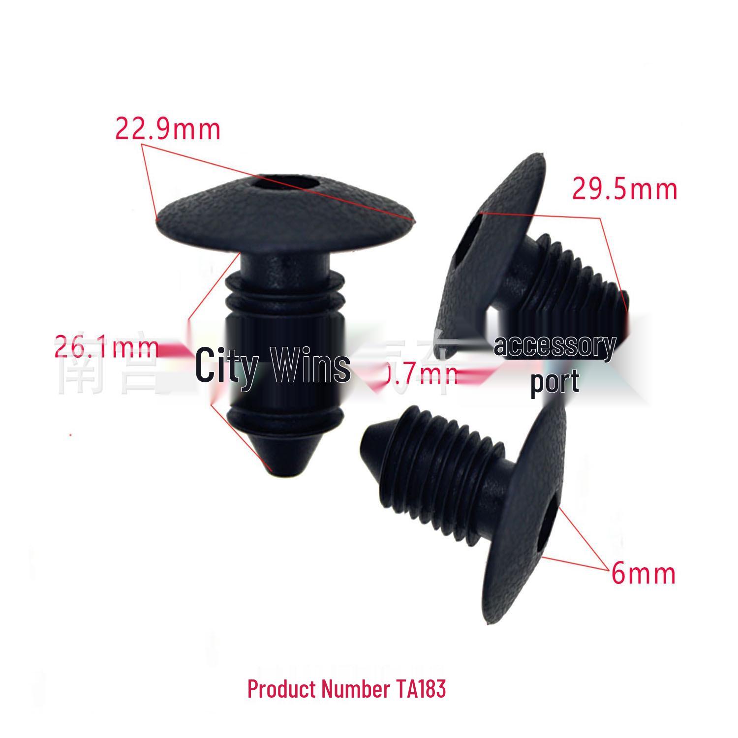 

Аксессуар для автомобиля Fiat: Универсальный пистон для установки подкладки и декора 10000 pieces