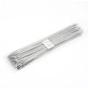 Metal Zip Ties 304 Stainless Steel Cable Tie Heavy Duty Self-Locking Strap Ties Multi-Purpose Metal Exhaust Wrap Lock