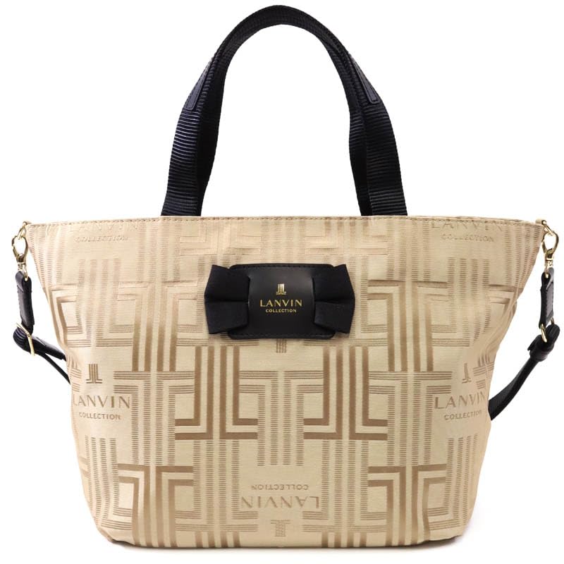 

Lanvin Collection 2-Way Bag, Sanmar 61-6905, Women s, Champagne Gold