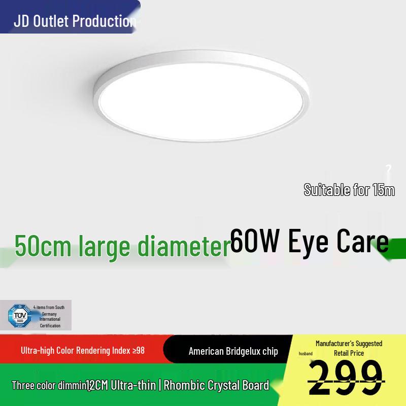 Sessuwon Full Spectrum Eye Protection LED Ceiling Light