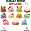 2026 Christmas Squishy Advent Calendar, 24‑Day Xmas Countdown Calendar with Squish Squeeze Toys, Kids Surprise Blind Box Christmas Holiday Gift