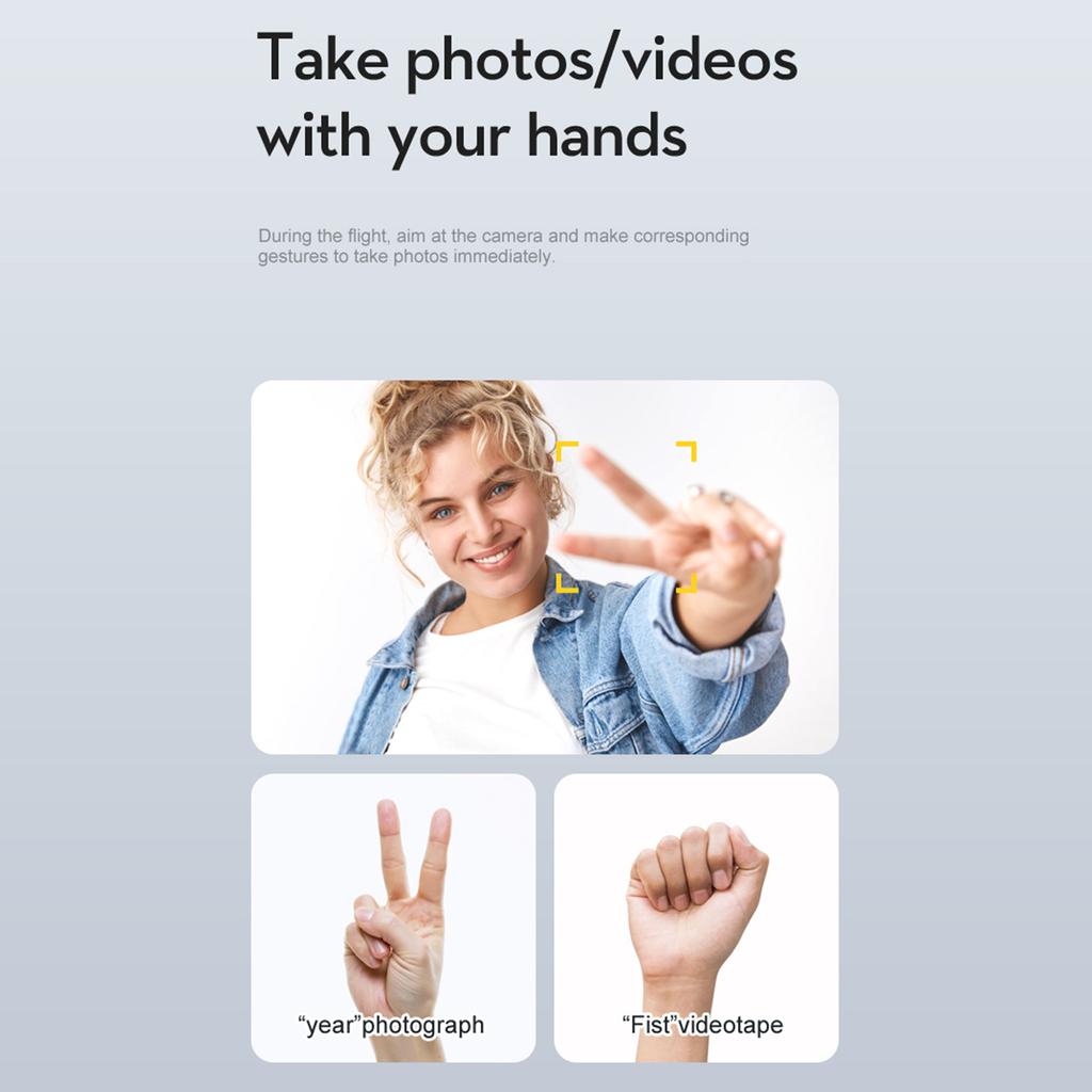 Remote Control Drone with Camera 6K Dual Camera Foldable Drone Obstacle Avoidance Brushless Motor