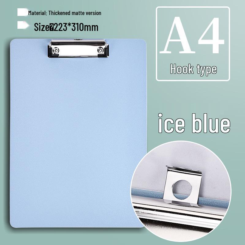 

Планшет А4 из ДВП с зажимом для бумаги для студентов и офисных совещаний