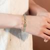 Hulufu brand natural Hetian jade double-layer bracelet for women, Chinese style hand jewelry, holiday gift