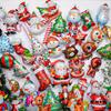 Christmas Balloons Special-Shaped Aluminum Film Balloons Santa Claus Merry Christmas Arrangements Christmas Eve Decorations