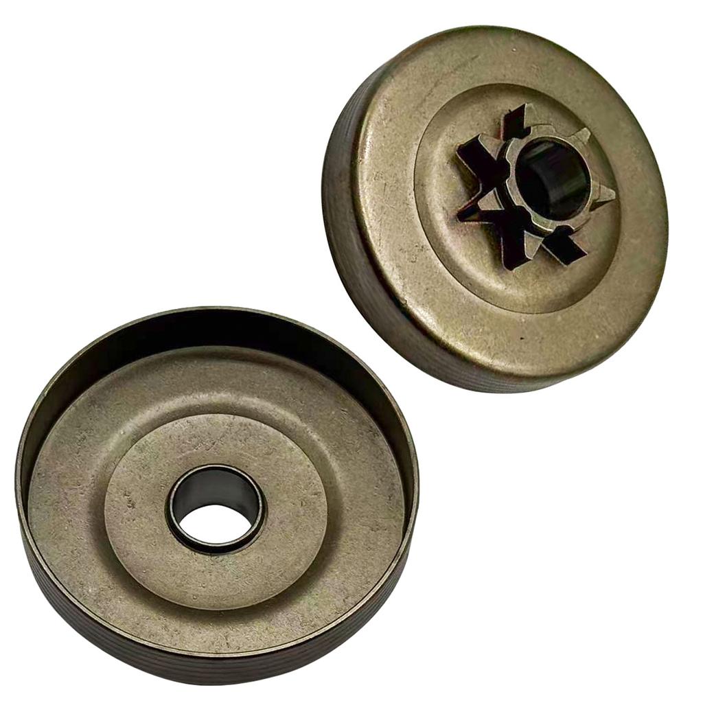 Cast Iron Clutch Drum Gear Turntable Passive Disc For 5200 Engine Chainsaw Replacement Chainsaw Spare Part