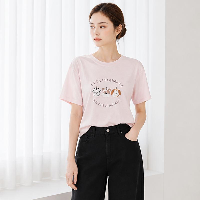 SELLY'S Horsedog Ground T-Shirt_I6B-Cts034