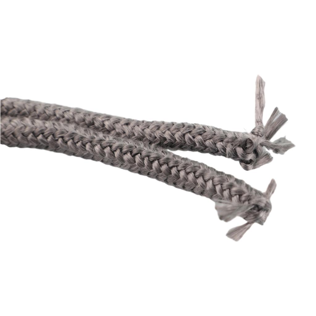 Fire Seal Stove Rope Office Dark Grey Fiberglass 3 Meters Length Replacement Chimneys Door Sealer Fiberglass Ropes Brand New