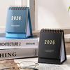 2026 Simple Calendar Small Desk Calendar Creative Coil Calendar Planner Desktop Decoration Office Stationery