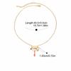 New Ocean Vacation Style Pearl Color Color Crystal Jewelry Accessories Pink Necklaces Charm Pearl Crystal Pendants