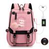 Peripheral Printed Backpack Female Fashion Student Multifunctional Casual School Bag