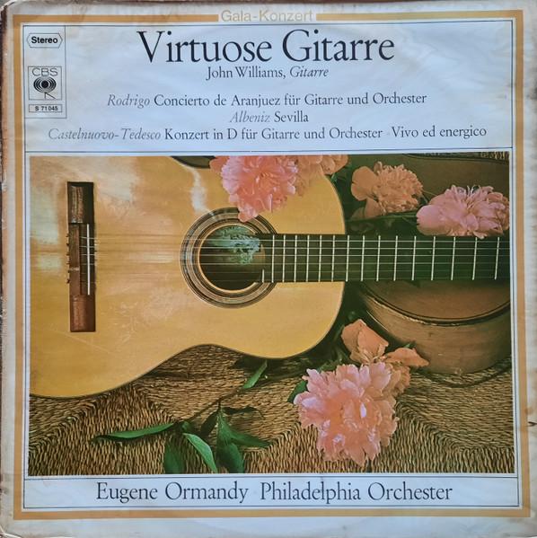 LP Record JOHN WILLIAMS  EUGENE ORMANDY  TH  Virtuose Gitarre John Williams Gi S71045 CBS 1971 Netherland Classical Used