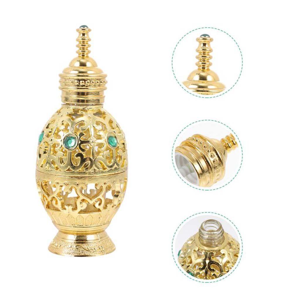 Fragrance Gold Plating Perfume Refillable Bottle Empty Container Liquid Cosmetic Perfume Bottles