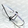 Progressive Multifocal Reading Glasses Men Slim Half Frame Anti Blue Light Business Metal Eyewear Multi-focus Readers +1.0-+4.0