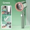High Pressure Handheld Shower Head 5 Modes Soft Brush Design Filtered Skin Care Massage Household Bathroom Shower Sprayer