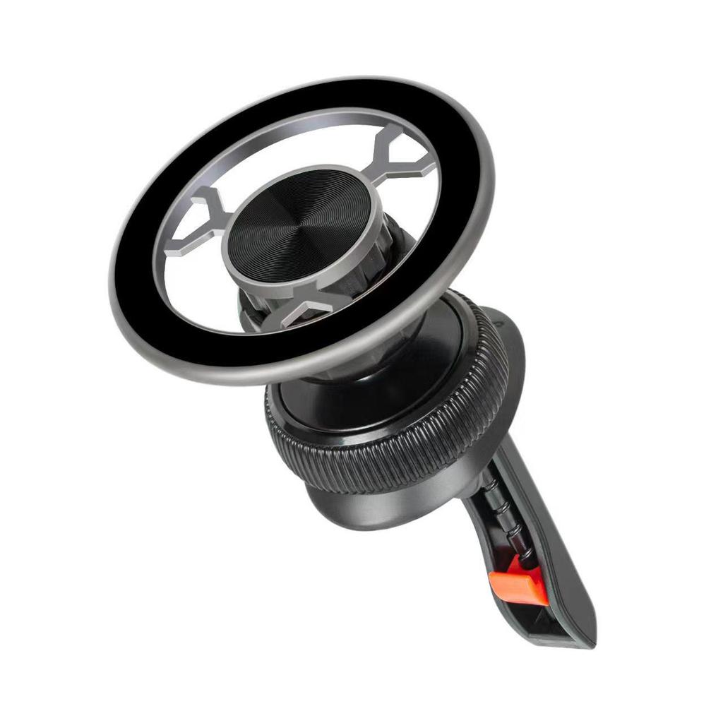 Double Foldable Magnetic Car Dashboard Phone Holder - High-End Rotatable Design
