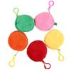 With Hook Plush Wallet Pouch Watermelon 8CM Coin Pouch Super Soft Pluhs Coin Purse  For Kids
