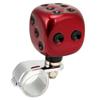 Dice Shape Car Steering Wheel Spinner Suicide Knob Labor Saving for Cars Trucks Tractors BoatsRed