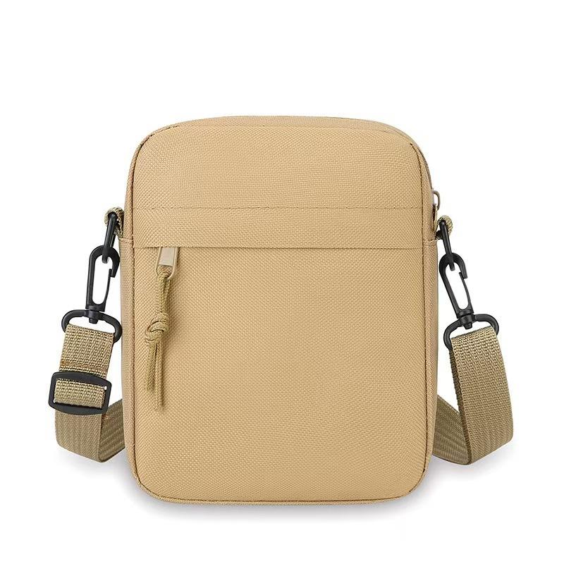 Men'S And Women'S Single Shoulder Bag Crossbody Bags, Solid-Colored Lightweight Mobile Phone Bags For Travel Pography