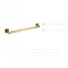 304 Stainless Steel Bathroom Set: Square Rack, Coat Hook, Toilet Paper Holder, and Brush