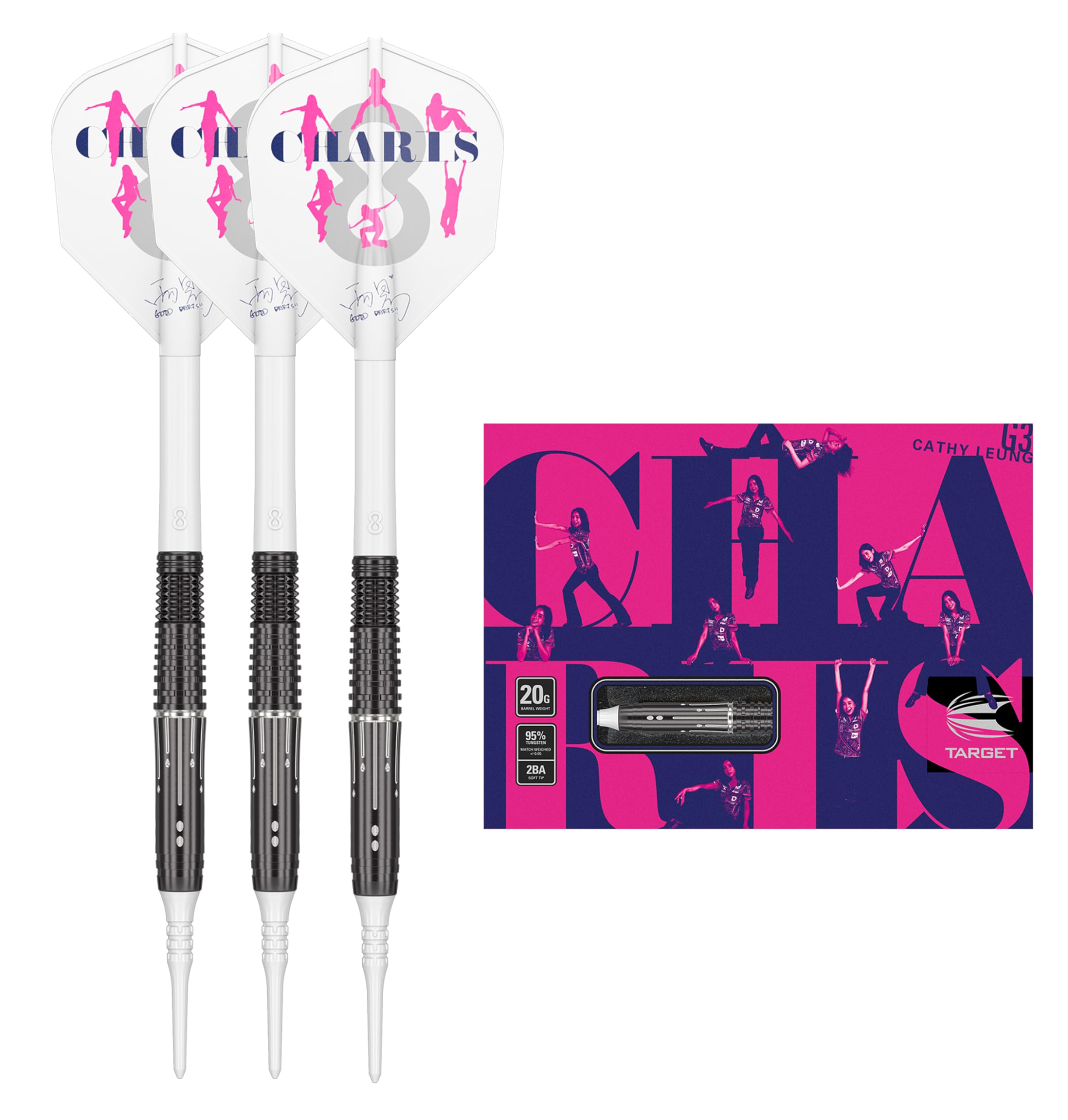 

Target Charis G3 MAX 95% 20g Soft Tip чёрный