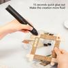 Cordless Hot Glues Guns Quick Preheating Automatic Sticking Hot Glues Pen Glues Sticks USB C Rechargeable Hot Glues Pen