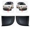 Car Left / Right Front Bumper Trim Cover For Fiat For 500 Models (2007-2015) Black Car Front Bumper Cover Plate