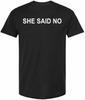 Let Me Ask My Wife, She Said No T-Shirt Funny Saying Shirt Gift for Husband Unisex Casual Short Sleeve Graphic Tee Tops
