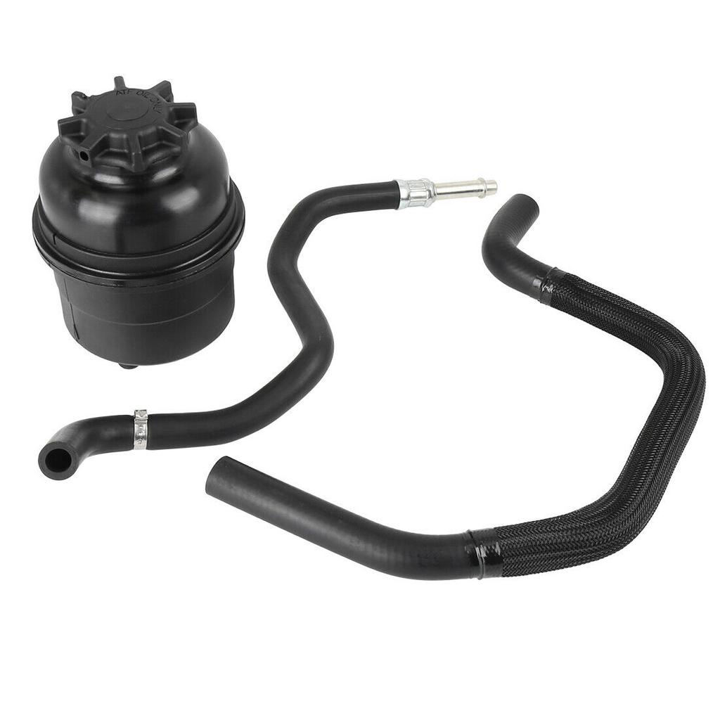 Auto Servolenkungsflüssigkeitsbehälter und Servolenkungsschlauch Kompatibel für-BMW E30 E46 E36 323I 325I 328I 330I-A99D