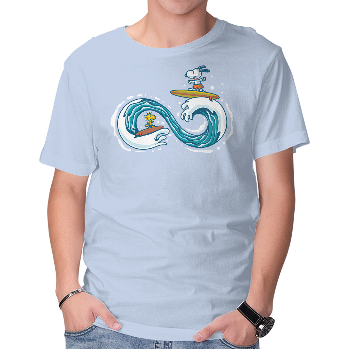 Unisex Crew Neck T-Shirt Endless Summer Graphic Short Sleeve Casual Tee XXXXL