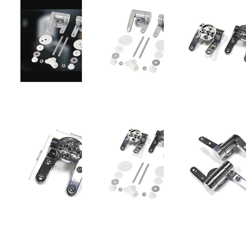 Pair of Toilet Hinges Contemporary Toilet Hinges Reliable Toilet Hinges set 2pcs China Mainland