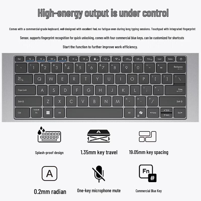 ASUS ExpertBook 6 15.6-inch Business Laptop (CN version)