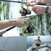 Sougayilang Fishing Rod and Reel Set 1.8-3.0M Portable Telescopic Rod with 12+1BB Fishing Reel Combos for Freshwater Fishing