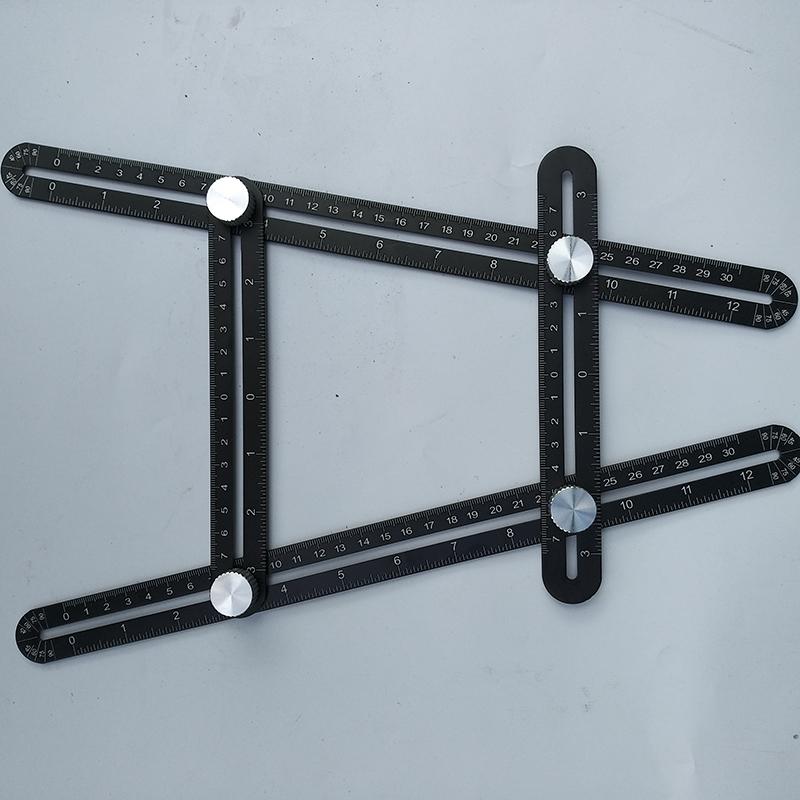 Buy ABS Multi-function Folding Ruler Plastic Activity Four-fold Ruler ...