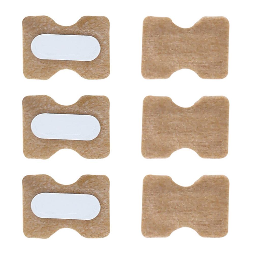 100 Stück eingewachsener Zehennagel Korrektur Aufkleber mit doppelseitigem Klebeband Paronychie Korrektur Pediküre Werkzeuge