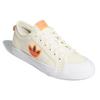 Adidas Originals Nizza Trefoil Canvas Slip-Resistant Durable Lightweight Low-Top Skate Shoes Women Sneaker Cream FX9009