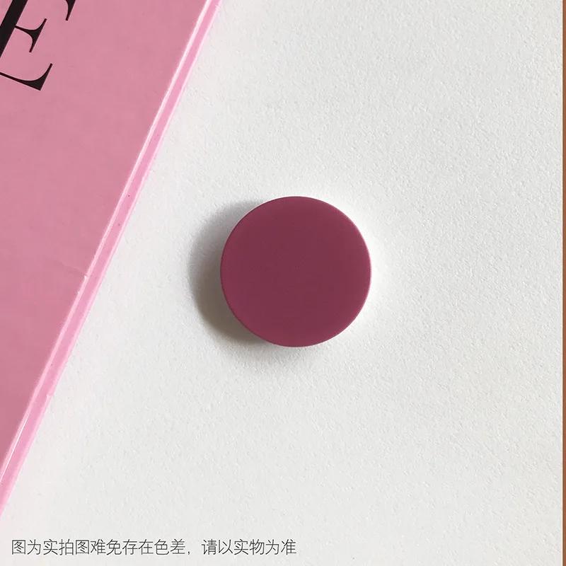 Stojan s držákem na prst pro IPhone 15 Samsung Podpora Telefon Mobilní telefony Grip Tok Skládací Jednobarevný Kapesní Zásuvka Držák