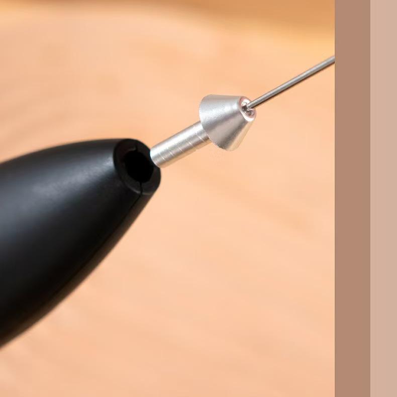 Milchaufschäumerstab - Leistungsstarker elektrischer Handrührer und Mini-Mixer für Kaffee, Matcha und Proteinshakes - Langlebig, leicht zu reinigen und schneller Aufschäumer (Sahne)