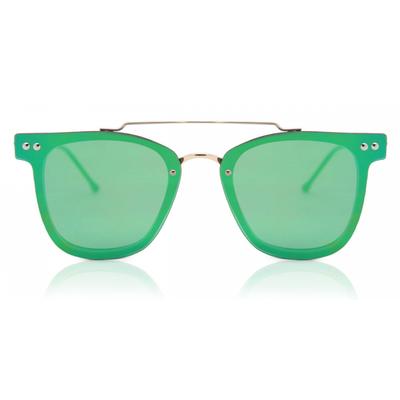 Spitfire Ftl Select Double Lens Clear Clear Green Mirror Women Sunglasses