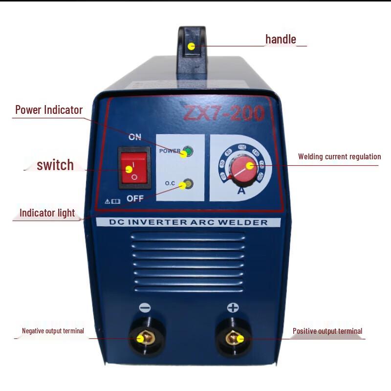 Dongcheng Dual Voltage Household DC Arc Welder CN plug (adapter included)