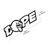 20x7cm DOPE Anime Ghost Halloween Cute Car Stickers Styling Car Body Window Motorcycle Decor Vinyl Film Decal Auto Accessories