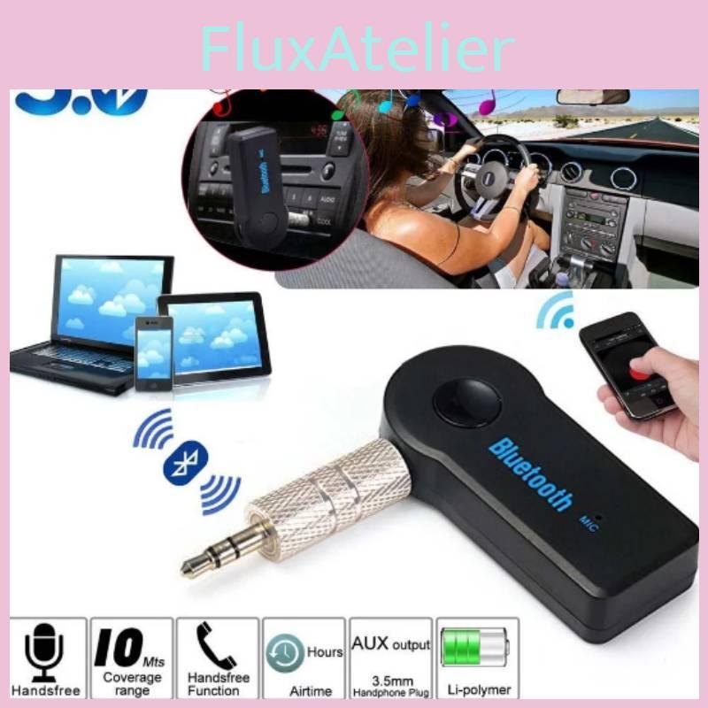 Auxiliary Bluetooth Receiver Wireless Adapter For Car Audio System