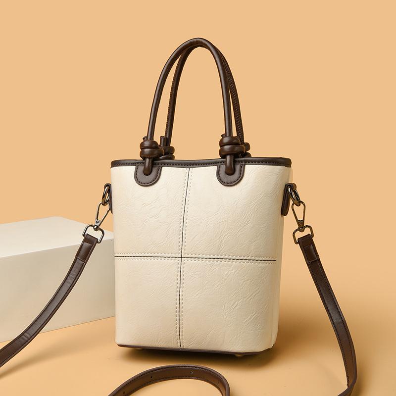 Fashion Shoulder Bag, Women's Bucket Bag, Women's Elegant Handbag