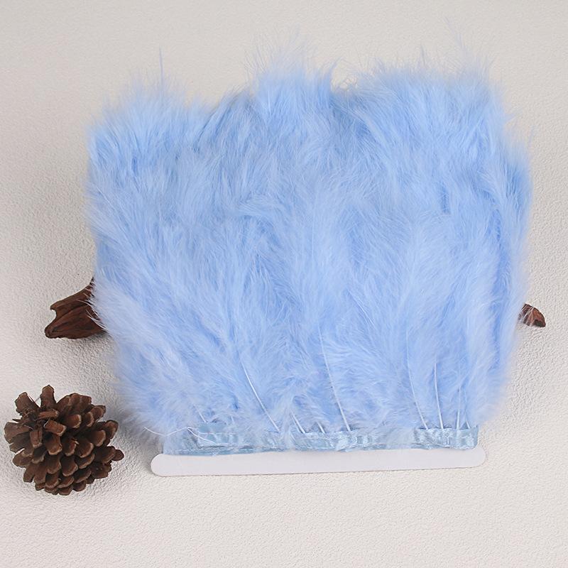 Turkey Fluff Cloth Edge Small Fluff Feather Diy Jewelry Accessories Dance Clothes Skirt Clothing Accessories