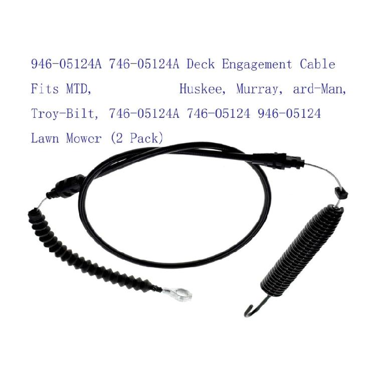 Cavo Frizione Innesto Piatto 946-05124A per TB42 TB46 T1100 LT4200 T1000 746-05124 946-05124 746-05124A Tosaerba